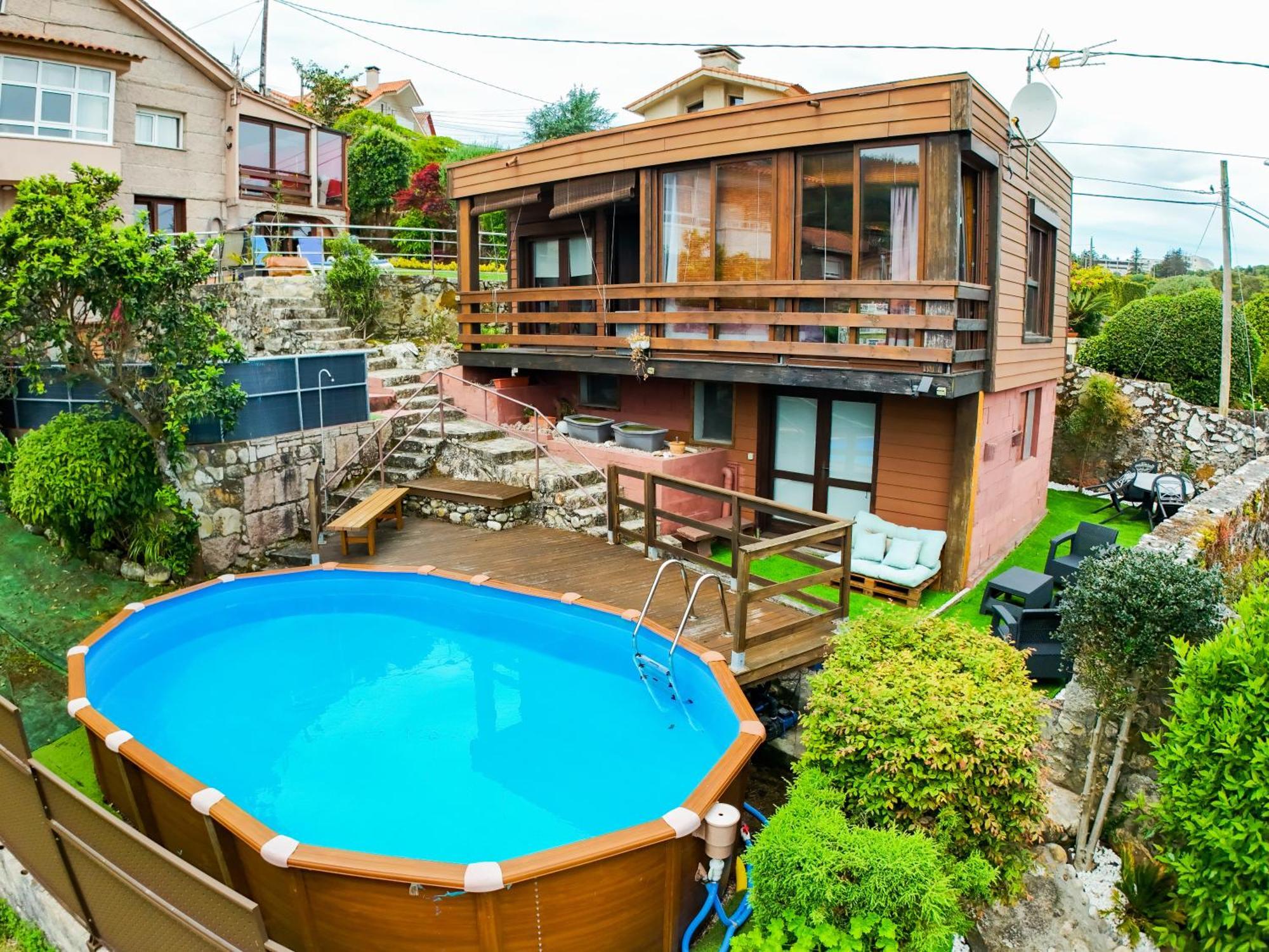 Cabana Vila Do Mar Baiona Exterior photo
