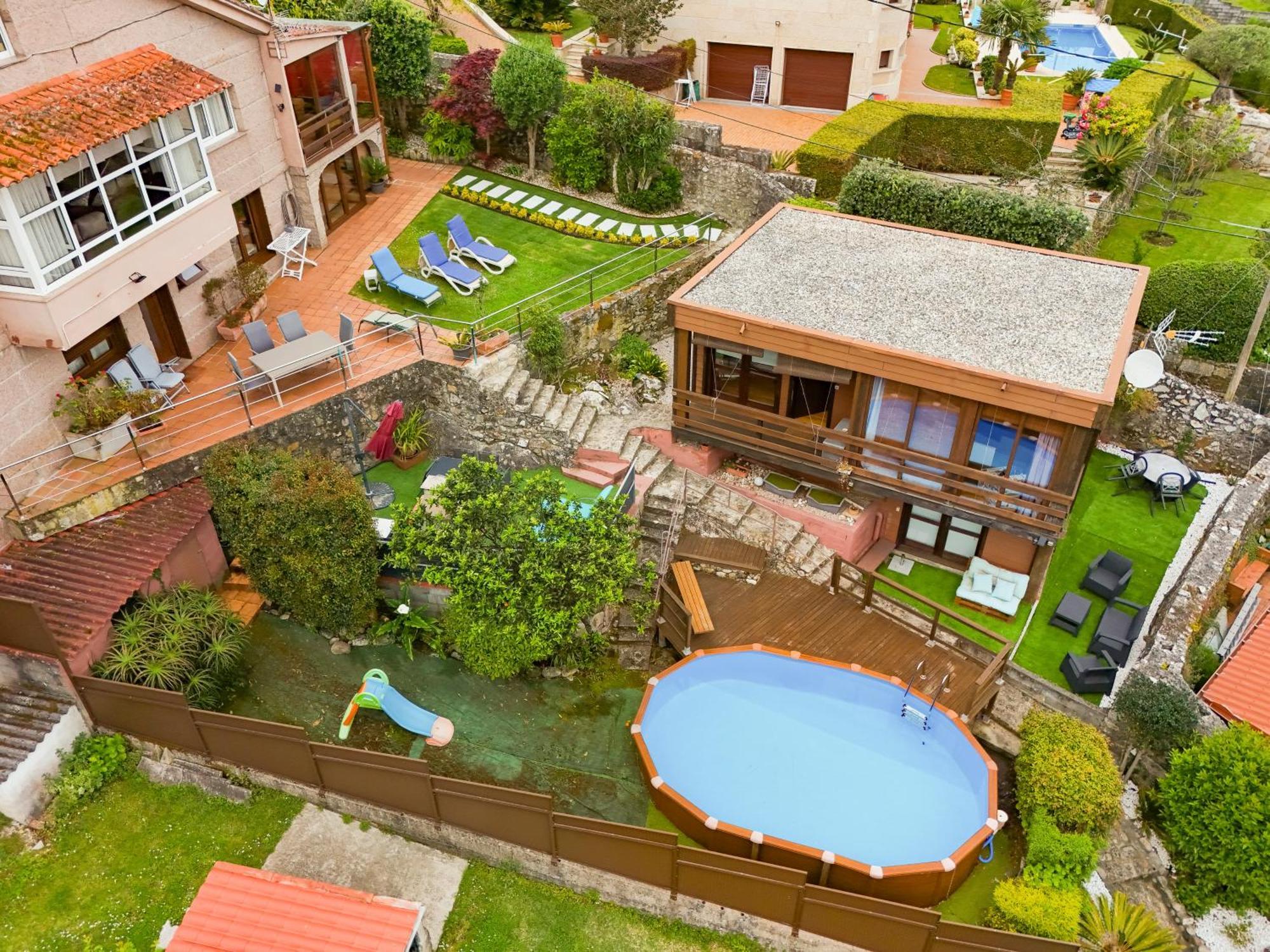 Cabana Vila Do Mar Baiona Exterior photo